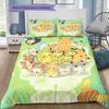 Pokémon All-Star Healing Illustration Bedding Set, 1 Duvet Cover & 2 Pillowcases, Cozy Bedroom, Great Gift for Fans