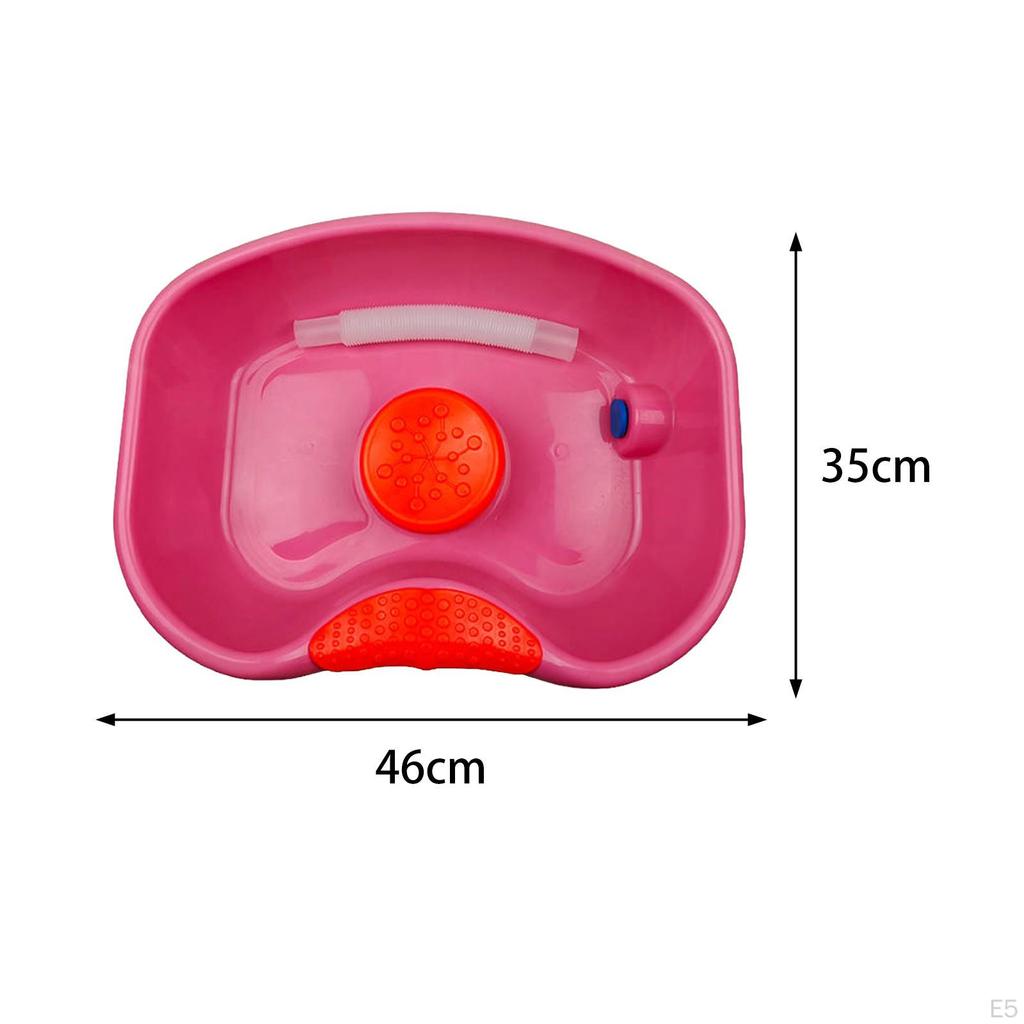 Bedside Shampoo Basin Hair Washing Wash In Bed Sink Tray with Hose for Living Room