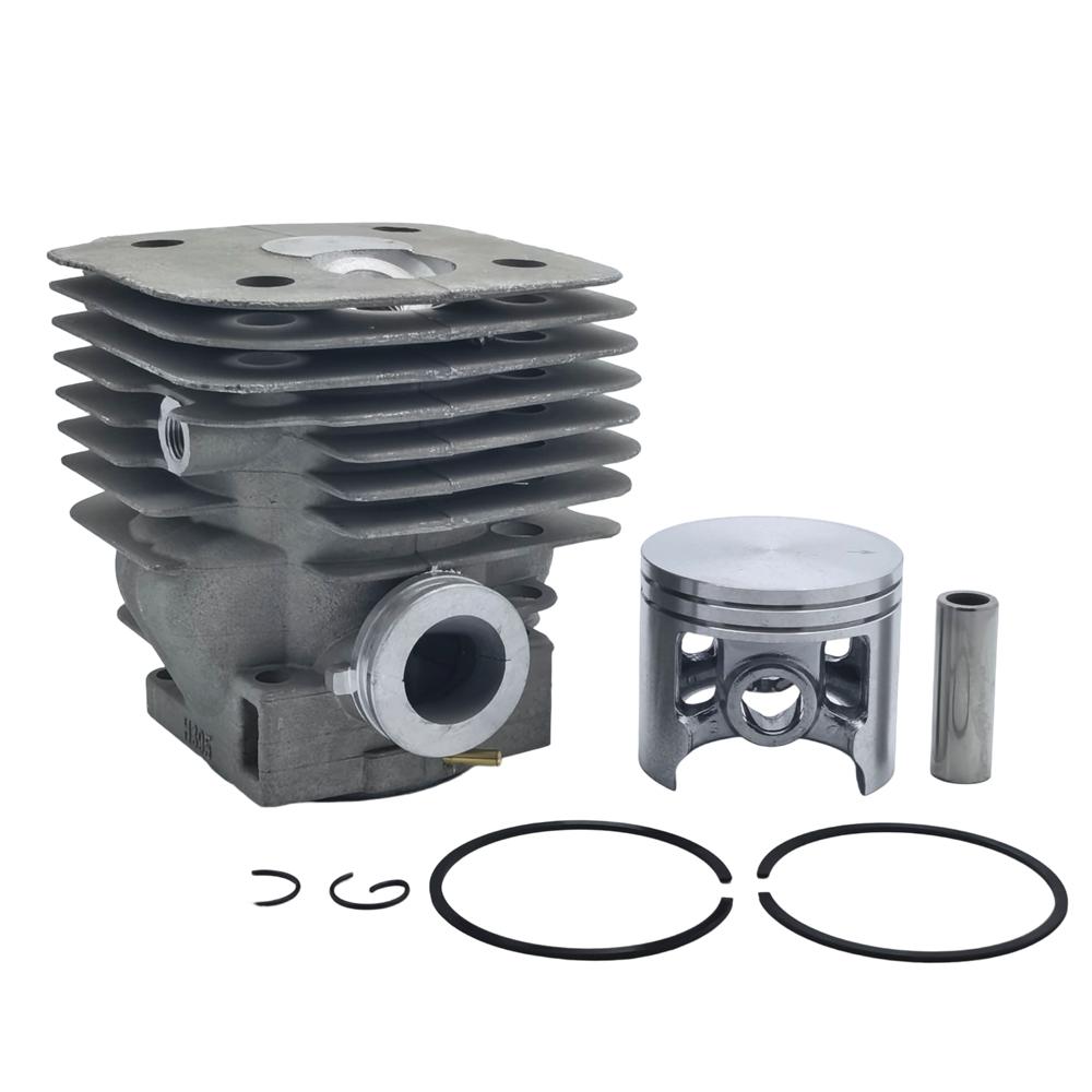 Комплект поршня и головки цилиндра 56 мм для HUSQVARNA 395 XP 395XP 503993971 Детали двигателя бензопилы Палец 13 мм