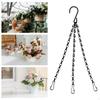 3 Lead Chain for Flower Pot with Hooks Hanging and Bird Cages