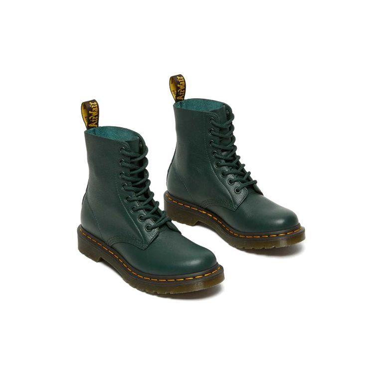 Dr. Martens 1460 Pascal Virginia Waterproof Durable Short Boots Women Boots Moss-Green 26902328