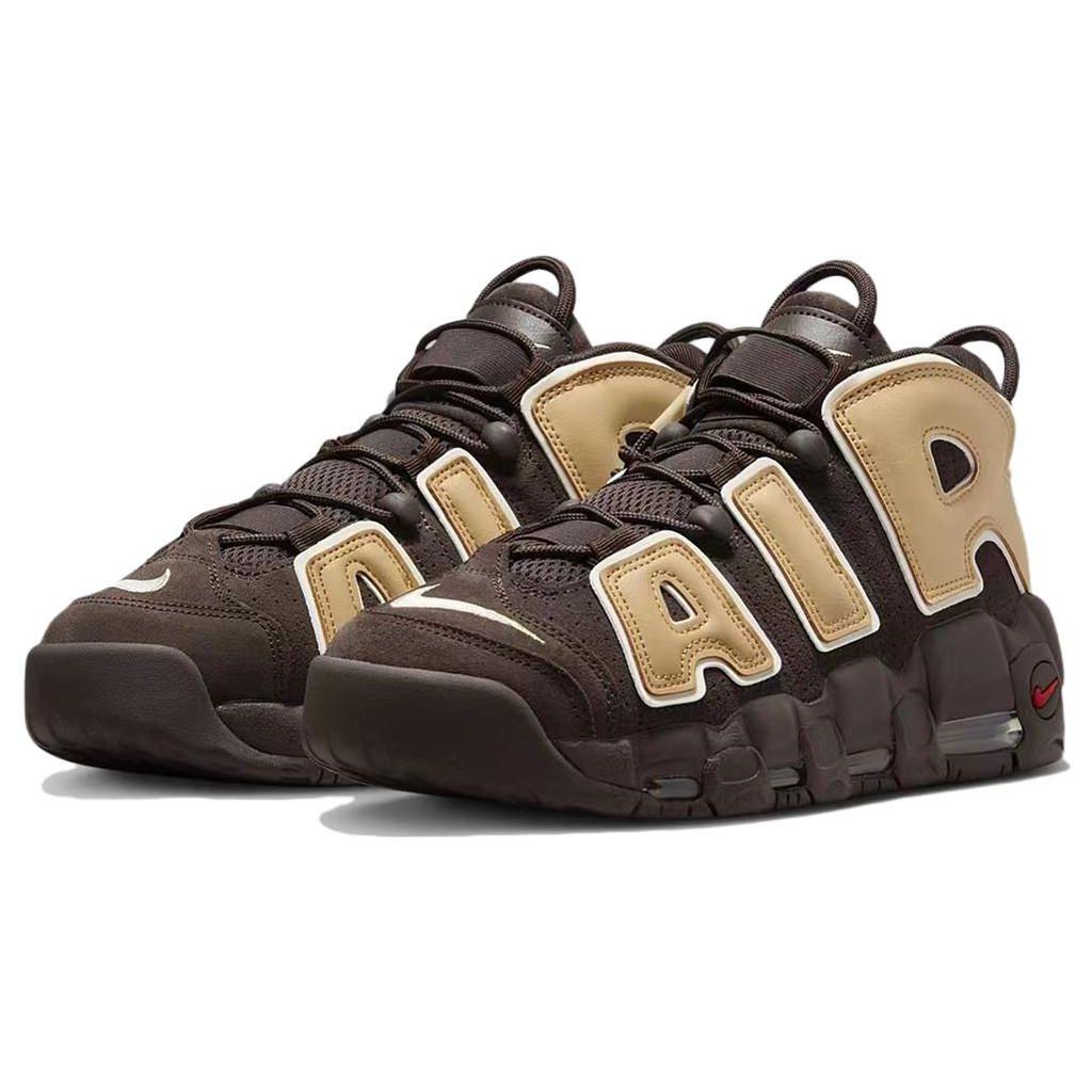 Nike Air More Uptempo Baroque Brown Мужские кроссовки Sesame Pale-Ivory FB8883-200