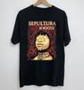 Редкая винтажная черная хлопковая футболка Sepultura Roots с коротким рукавом, унисекс, все размеры