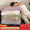 Cross-Border Taffeta Solid Jacquard Blanket - Butterfly Design, Soft & Comfortable