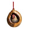 Forest Animal Christmas Ornaments 2D Flat Christmas Tree Hanging  Seasonal Decor