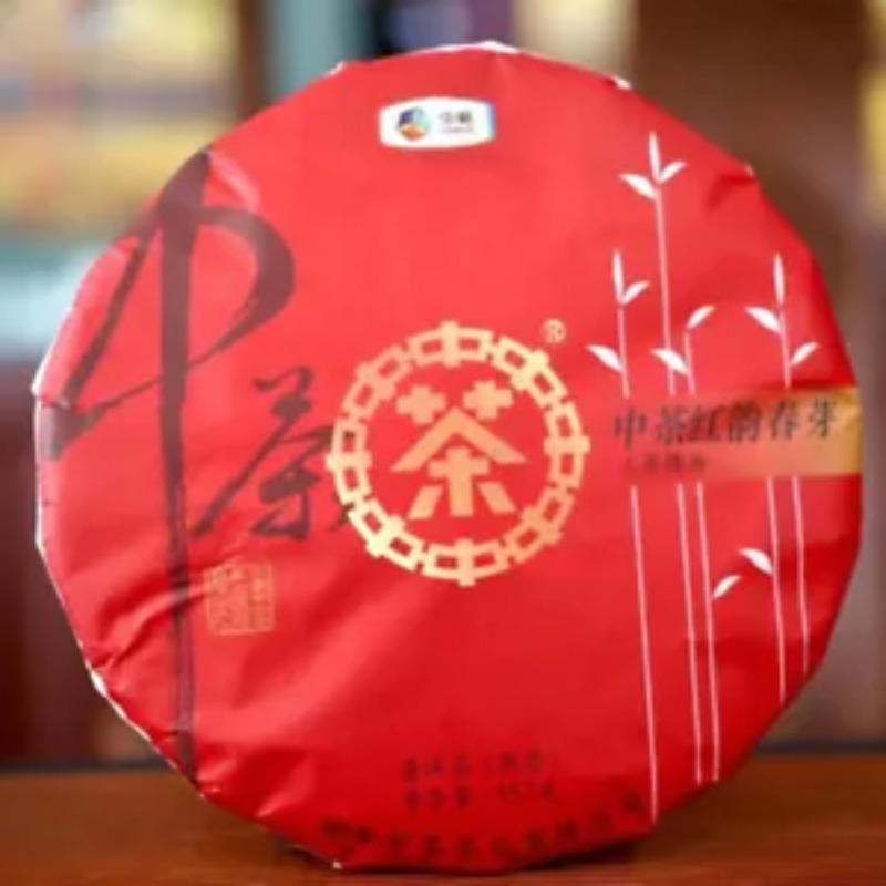 CHINATEA Hongyun Sping Bud 3 Years Ripe Pu-erh Shu Cha Pu'er Puer Tea 357g