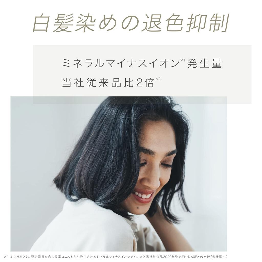 Panasonic Фен Nano Care High Penetration Nanoe Mineral Equipped Deep Navy & EH-NA0G-A