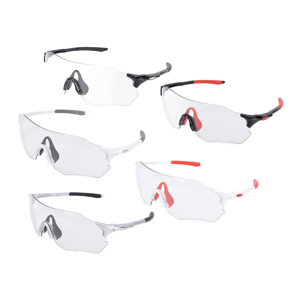 Очки для велоспорта, меняющие цвет, ветрозащитные, устойчивые к ультрафиолетовому излучению, адаптивная оправа, спортивные солнцезащитные очки для бега Hiki