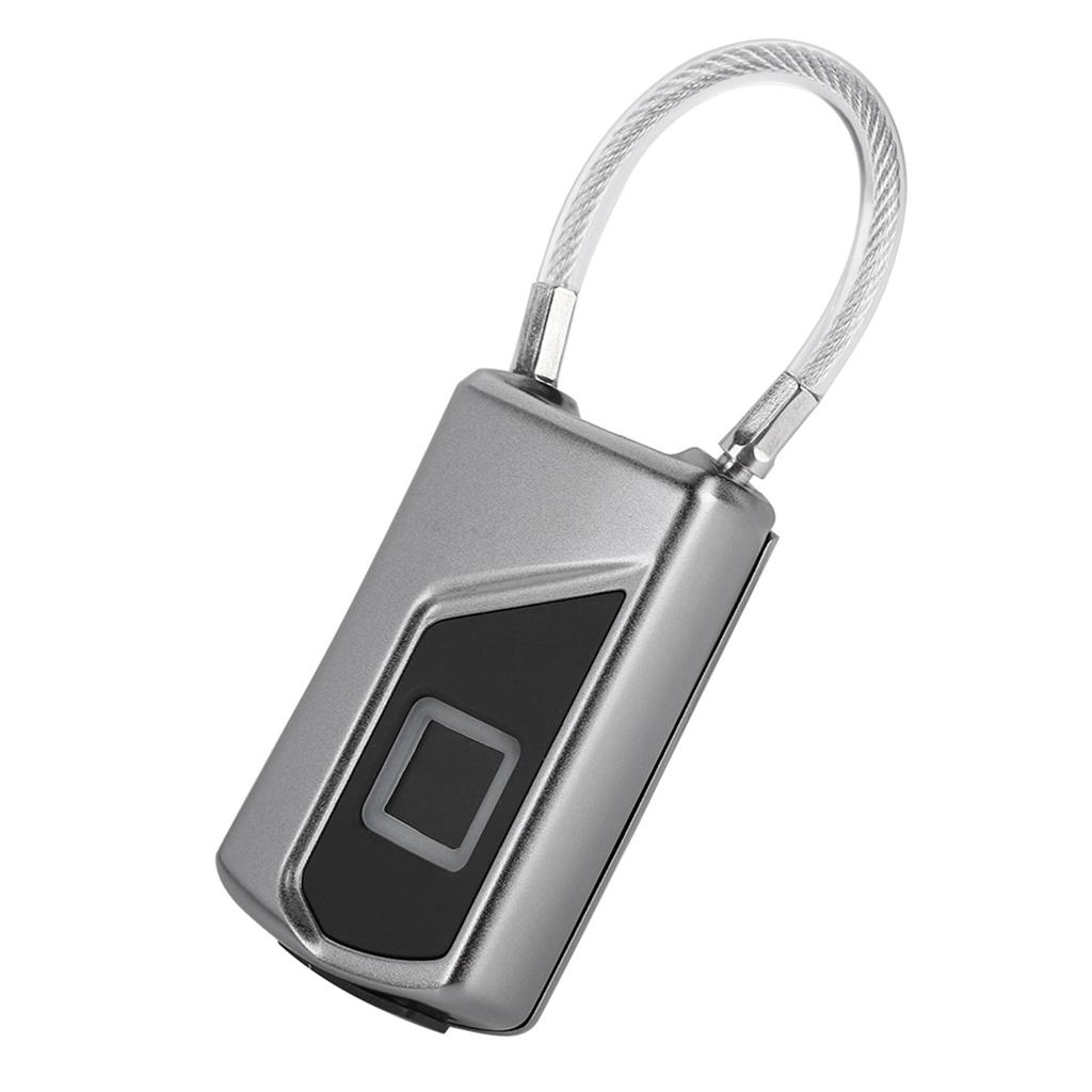 Smart Fingerprint Recogonizer Padlock Semiconductor Fingerprint Induction Lock