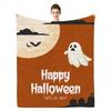 Halloween Series Printed Blanket for Sofa Bed Travel Camping Living Room Office Conditioning Blanket for All Seasons Gifts