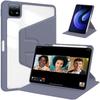 Чехол-подставка с вращением для Xiaomi Mi Pad 8 7 6 5 Pro для Redmi Pad2 SE 11 12.1 Дюймов Планшетный Чехол Прозрачная Акриловая Крышка