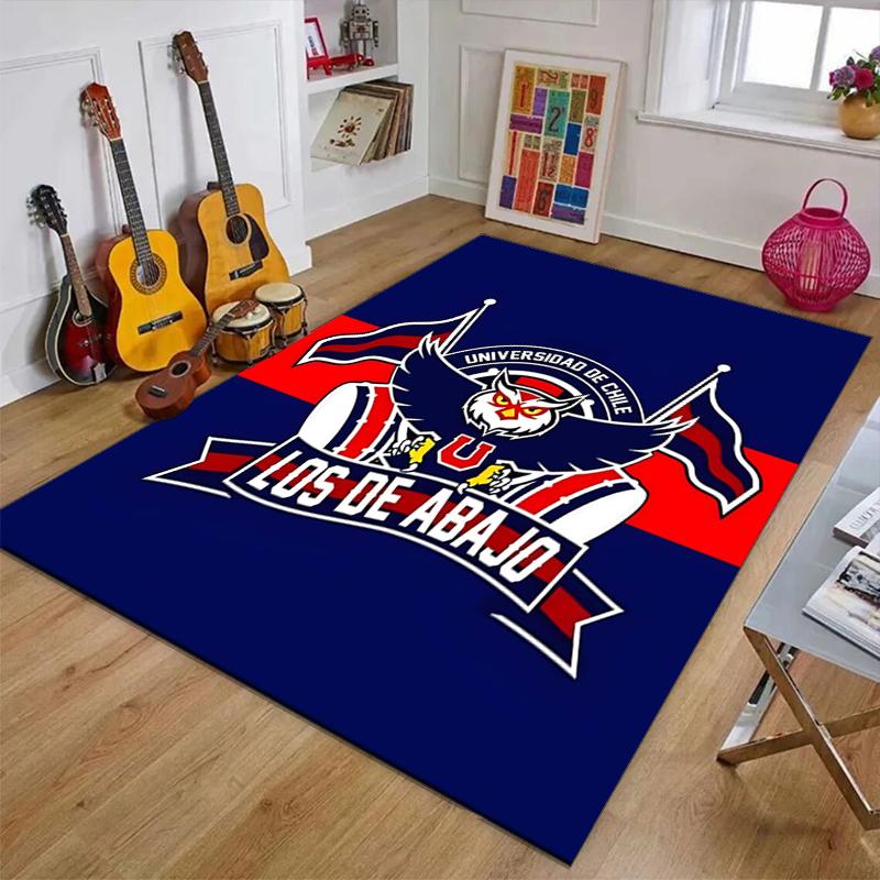 Universidad Los de Abajo Polyester Carpet, Soft Indoor Mat for Office Chair, Living Room, Computer Desk - Decorative Home Office Rug Design