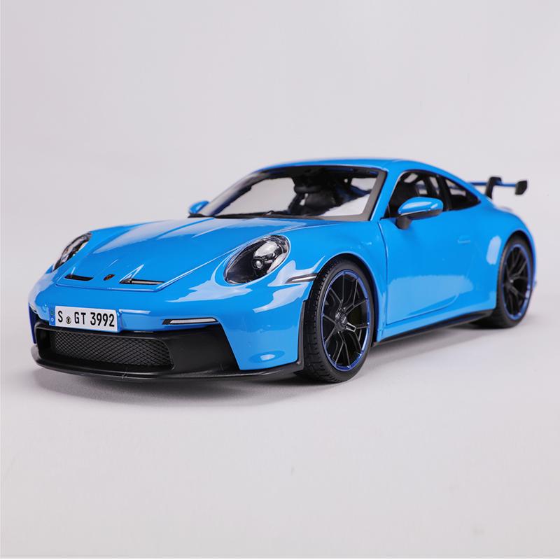 AABKN1 Maisto 1:18 Porsche 911 GT3 Racing Edition Die Casting Alloy Car Model Art Deco Collection Toy Tools Gift Factory