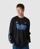 UMBRO Черная футболка с длинным рукавом и сетчатыми вставками One-Point (Uq321Crl71) (Тип B)