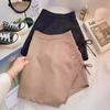 Spring 2024 Women's High-Waist Slim A-Line Pleated Drawstring Skirt