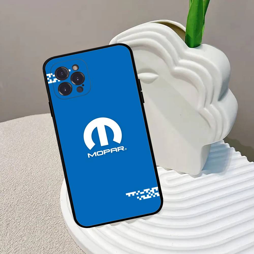 M-MOPAR For IPhone 17 16 15 14 13 12 11 Pro Max 13 17Air Shockproof Soft Phone Cases Coque