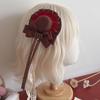 Lacebow Lolita Headdress Cute Hat-shaped Hair Clip Fashion Bow Hair Accessory  Jewelry Accessories