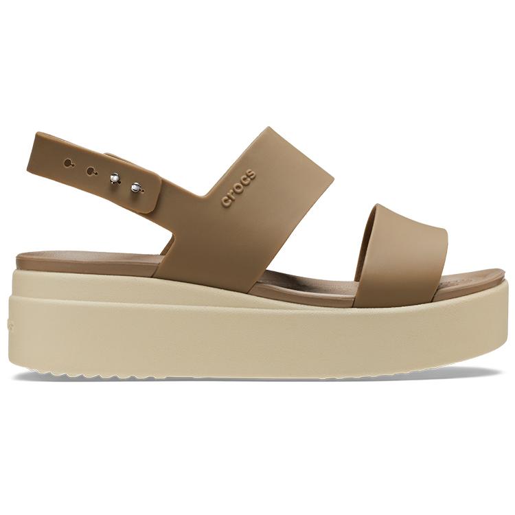 Crocs Женские босоножки на низком каблуке Brooklyn 206453-2YI