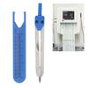 Stainless Steel ECG Caliper with Clear Graduations, High-Precision Nursing Measurement Tool (Blue)
