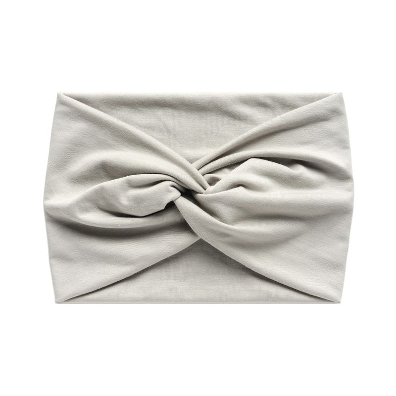 Fashion 18cm Pure Color Wide Cross Elastic Sports Yoga Hair Band Women's Antiperspirant Sweat Headband Hair Accessories Hair Band