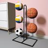 Space Saving Ball Storage Holder Durable Basketball Holder New Basket Placed Rack