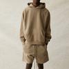 Fear of God Essentials Флисовая Толстовка с Капюшоном Унисекс Толстовки Мох FOG-SS21-579
