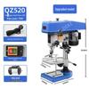 Deke Z516BC 16mm High Power 750W Bench Drill Press & Mill Machine