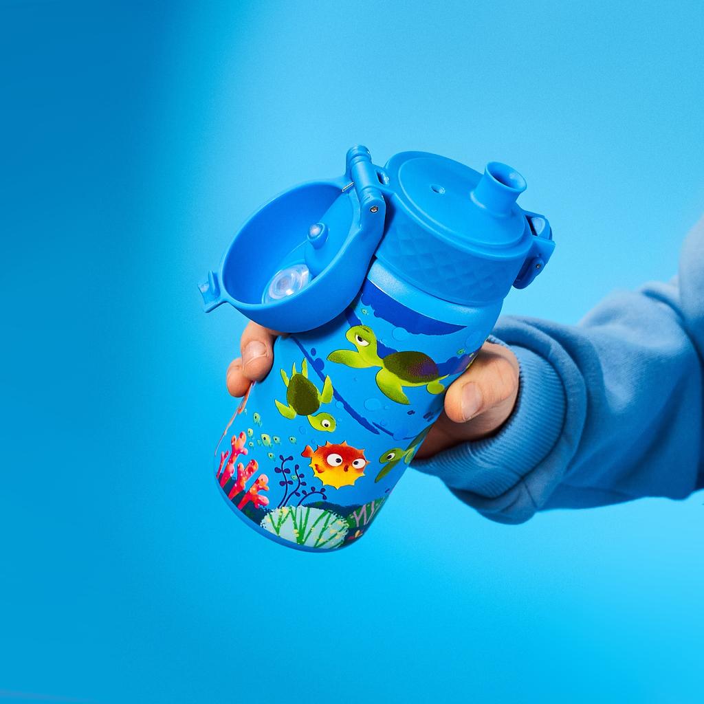 Ion8 Single Wall I8Ss400Pbseatur Sea Turtle Bottle