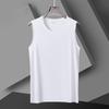 Men's Plus Size Quick-Dry Ice Silk Sleeveless Running Vest