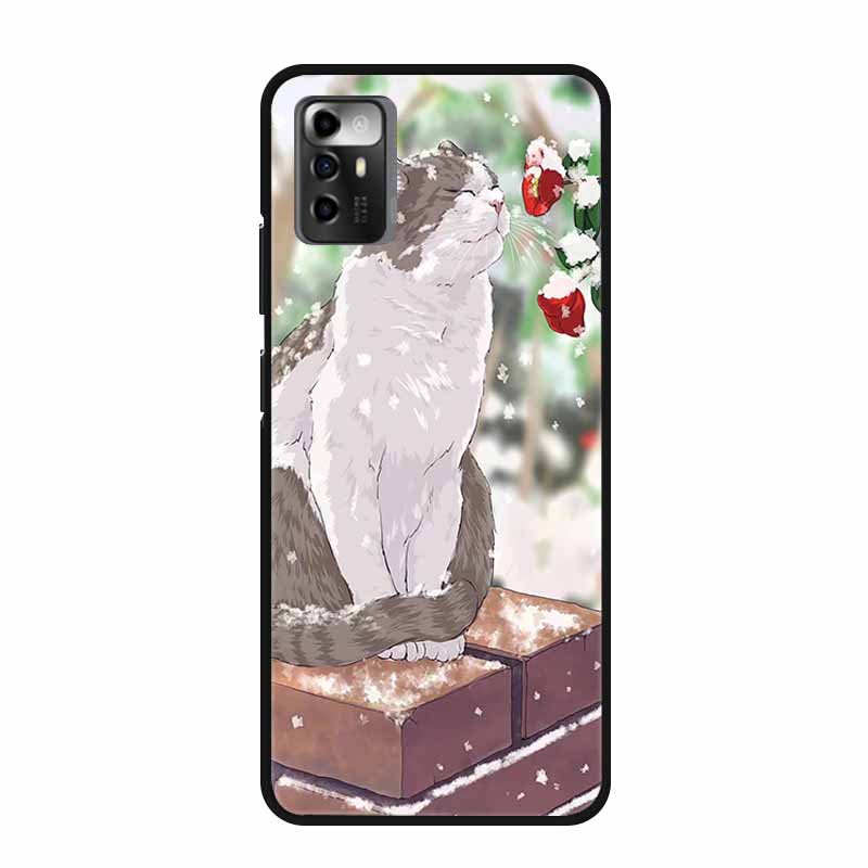 TPU Back Cover For ZTE Blade A72 5G Silicone Soft Case for ZTE A72 5G A 72 7540N New Funda Merry Christmas Coque Shield