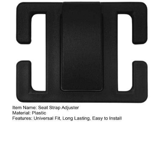 Car Seat Belt Holder Shoulder Strap Adjuster Universal Fit Simple Installation Car Seat Belt Locator Adjuster