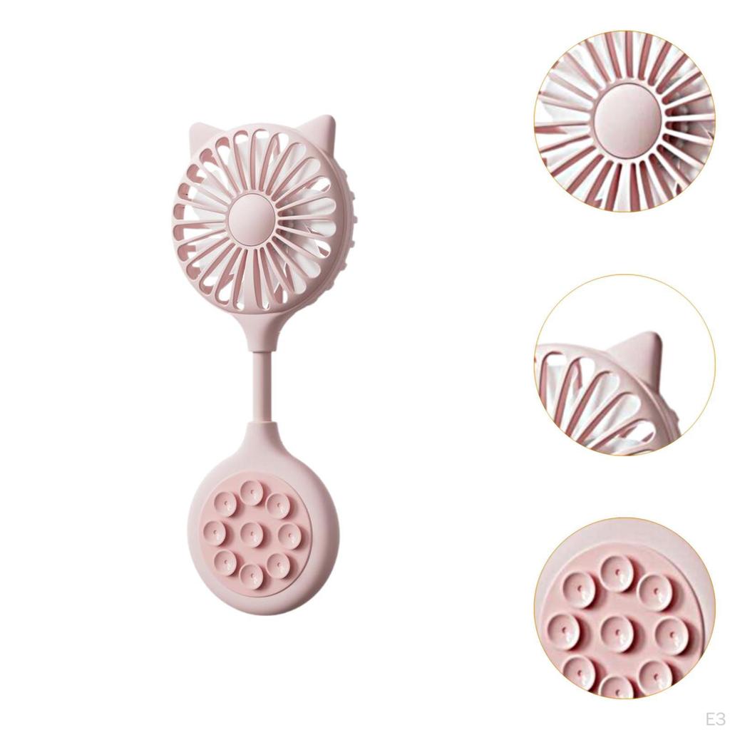 Вентилятор Компактный Персональный Складной Легкий Функция Hands-Free Малый Охлаждение Для Кемпинга