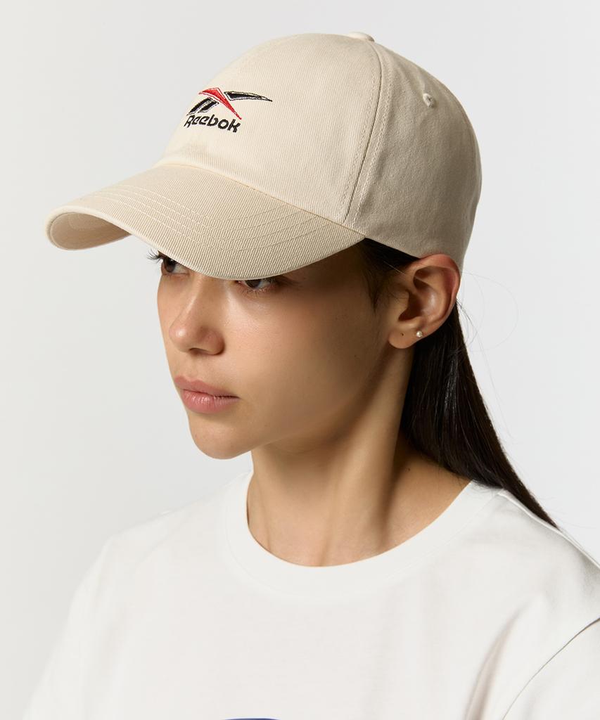 Reebok Векторный логотип Бейсболка - Кремовый