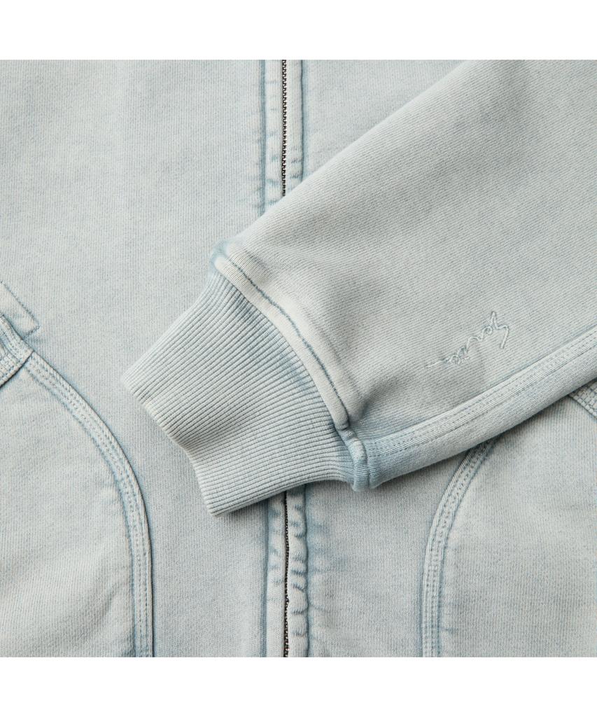 Silijeu (Set Up) Mineral Wash Zip-Up Hoodie Satas26001Bux