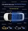 P10 Автомобильный ЖК-многофункциональный HUD: Спидометр, Давление турбонаддува, Дисплей OBD2
