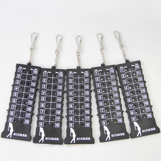 Табло для гольфа Защищенное от трещин Водонепроницаемое Четко обозначенное Утолщенное Металлическое для подсчета очков в гольфе 18 лунок Гольф Удар Патт Счетчик очков Гольф Спорт