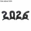 Надувные шары-цифры 2026, Новый Год, Канун Рождества 2026, Украшение для вечеринки, 32 дюйма, Товары для вечеринок, Рождественские украшения
