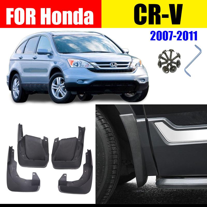 Для Honda CRV 2007-2011 брызговики крылья Honda CR-V брызговик крыло брызговики автомобильные аксессуары спереди и сзади 4 шт.