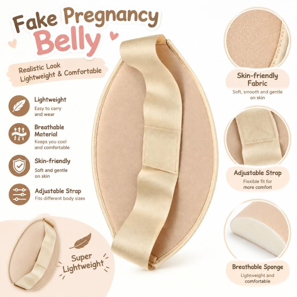 Lightweight Artificial Pregnant Belly Lifelike Simulation Pregnancy Belly Theater Performance