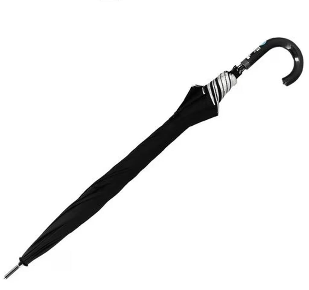 Basic Standard Long For Both Sunny and Rainy UV Protection Special Inner First Class Light Heat One Touch Jump Black Umbrella, Parasol, Days, Men's,