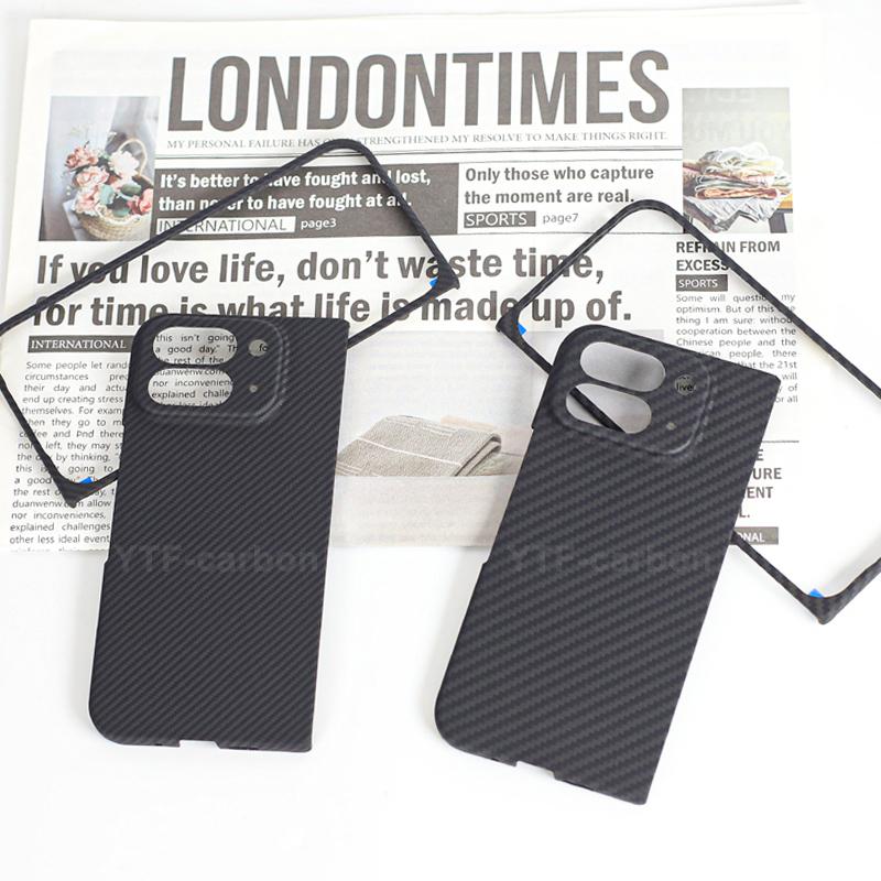 YTF-Carbon новый стиль для Google Pixel 10 Pro fold Защитная крышка шарнира из кевларовой углеродной fibras ультратонкий чехол для телефона 9 Pro fold