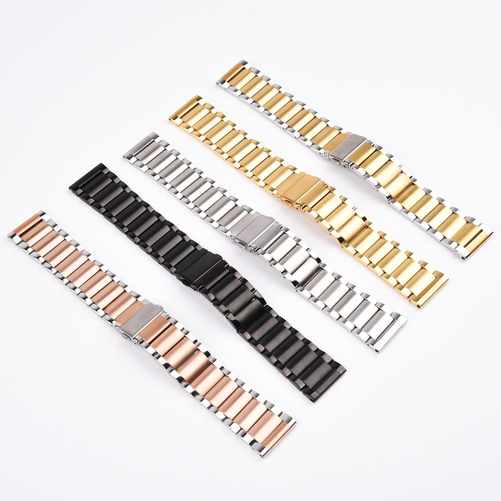 Keepwin Stainless Steel Adjustable Metal Galaxy Watch 7 ultra Watch Band for Samsung Huawei 20mm 22mm