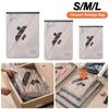 No Pump Vacuum Storage Bag Large Capacity Clothes Blankets Organizer  Travel Accessories