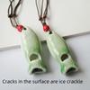 Chinese Style Porcelain Necklace Delicate Boho Ethnic Necklace Gifts Personalized Whistle  Friend