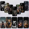 Rottweiler Doberman Guard Dog Phone Case for Redmi Note 12 12S 12C 13 13C 13R 14 14S 14R 14C 11A 13X A3 A3X A4 A5 Pro Max Plus