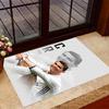 Cr7 Football Legend Area Rug Design for Study room Dining Room Game Room Hallway Antislip Carpet Decorate Offices Perfect Gift for Friends & Family