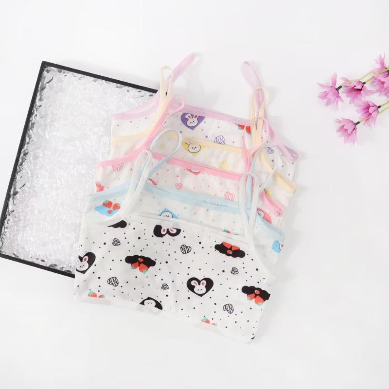 Girls Sling Bra Teenage Developmental Vest Junior High School Middle School Big Kids Underwear
