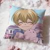 Чехол для подушки Ouran High School Host ClubS, двусторонний, премиум-класса, для комфортной подушки — два в одном, подходит для любой комнаты и салона автомобиля.