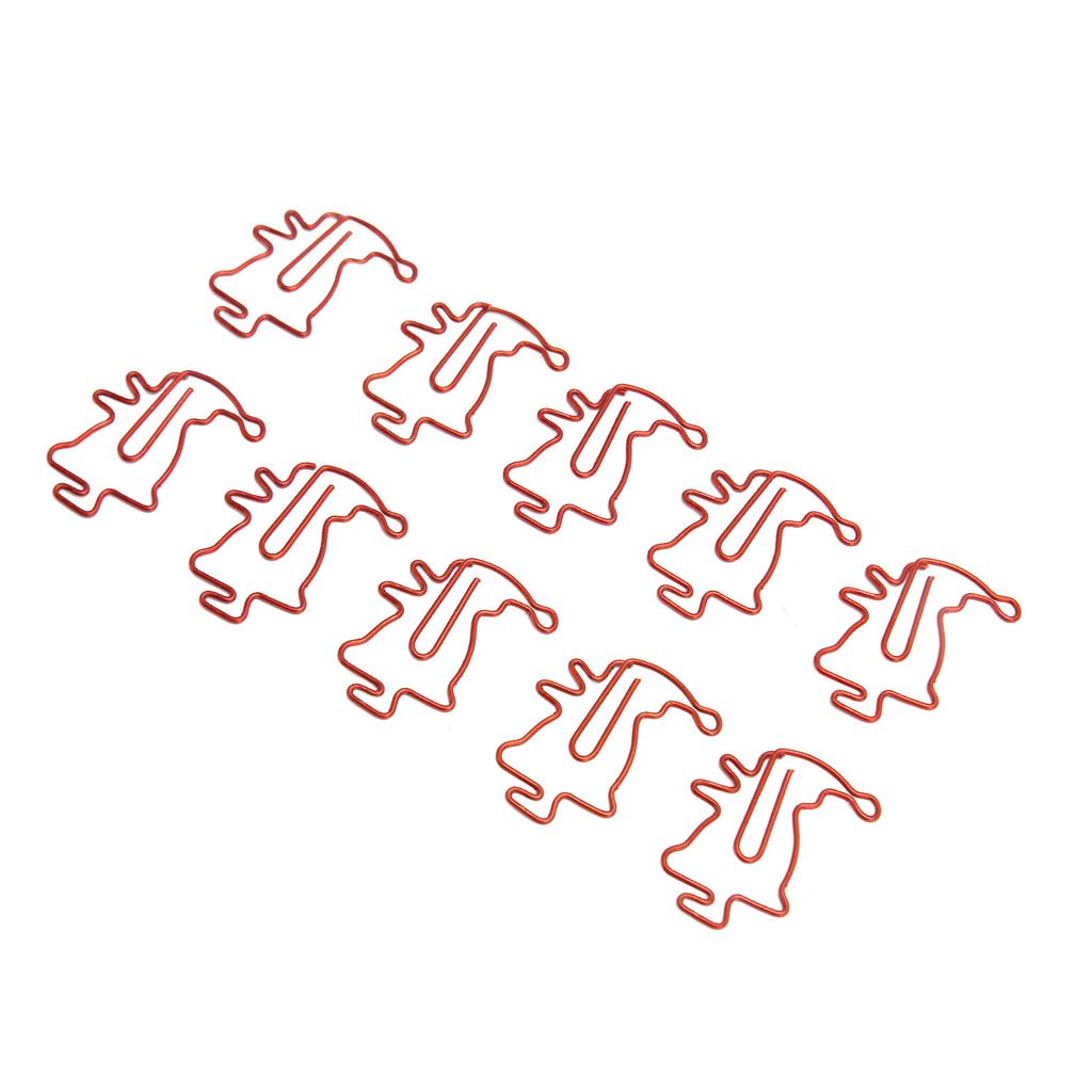 100 шт. Скрепки Санта-Клауса, противоскользящие, милые, легкие, для скрапбукинга, открытки M