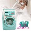 Simulation Washing Machine Toys Mini Furniture Filling Water Toy Mini Electric Washing Machine